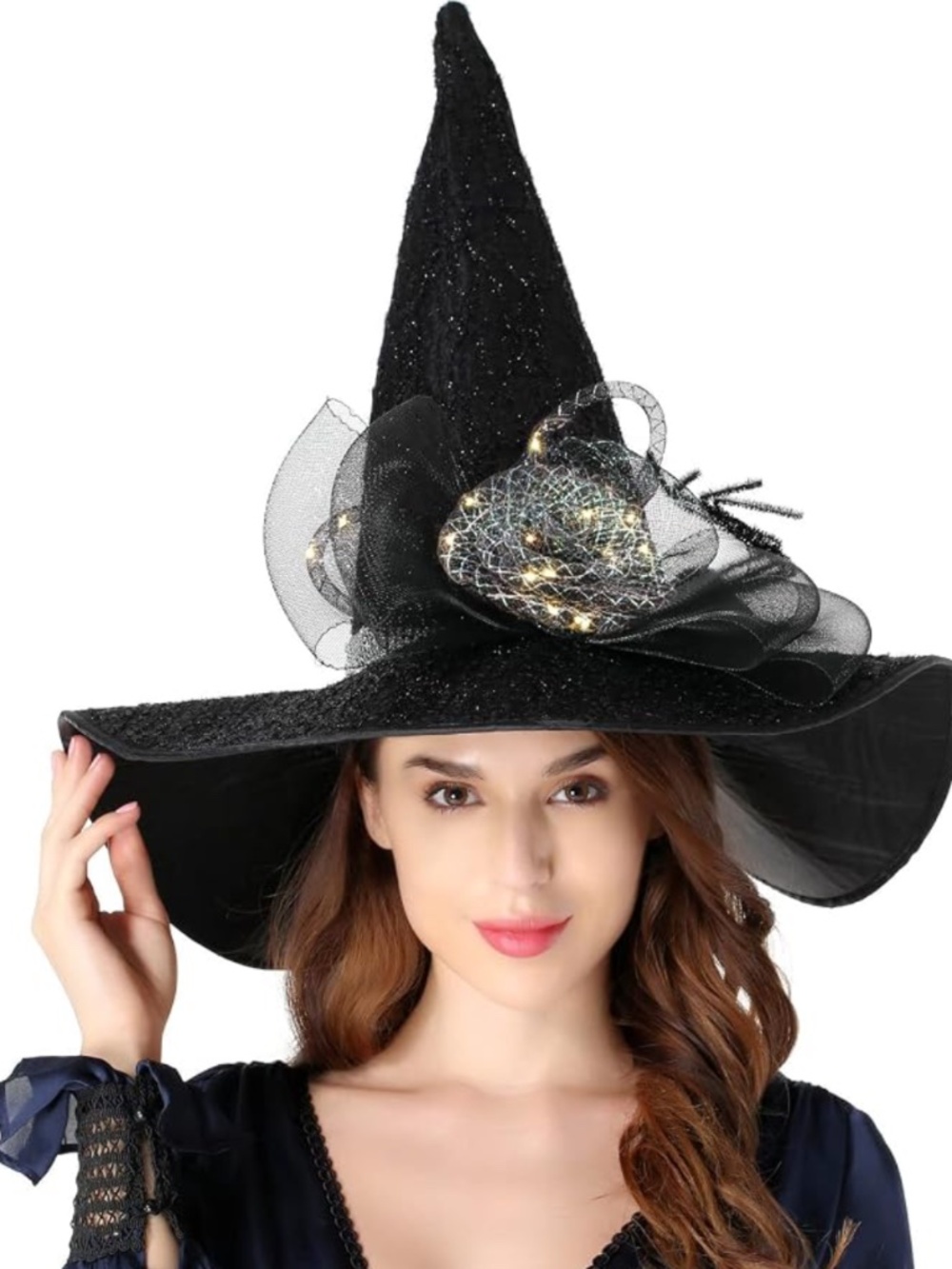 Women’s With Hat With Led Lights Costume